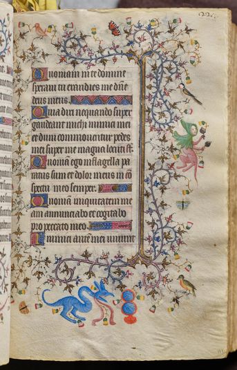 Hours of Charles the Noble, King of Navarre (1361-1425): fol. 111r, Text