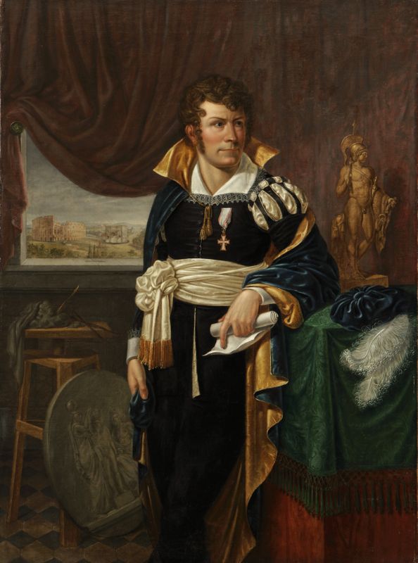 Bertel Thorvaldsen, 1770-1844, billedhugger
