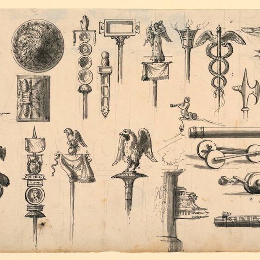 Designs for Roman Arms and Other Classical Motifs