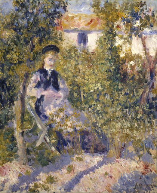 Auguste Renoir - Nini in the Garden (Nini Lopez) Smartify Editions
