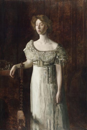 The Old-Fashioned Dress (Portrait of Helen Montanverde Parker)