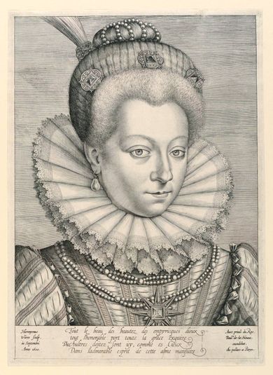 Portrait of Catherine-Henriette de Balzac d'Entragues, Marquise de Verneuil (1579-1633)