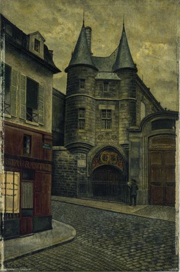 Le Portail de l'hôtel de Clisson, rue des Archives