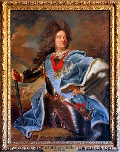 Portrait of Claude Louis Hector, duc de Villars