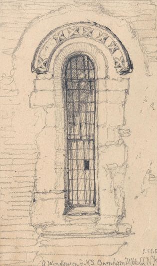 Window on the North Side of Burnham Ulph Church, Norfolk