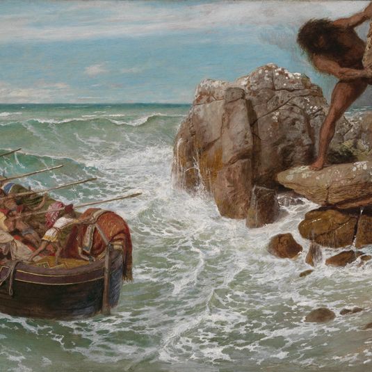 Odysseus and Polyphemus (Böcklin)