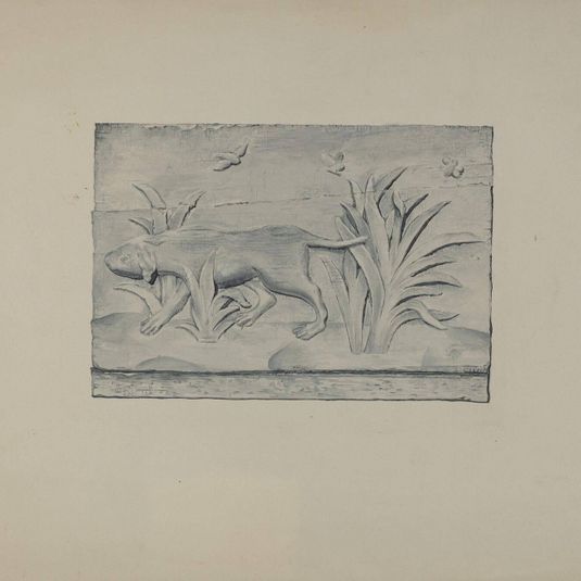 Relief Panel of Dog