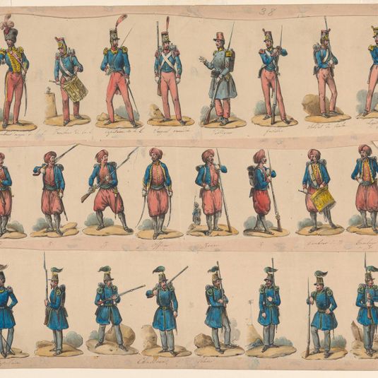 Studies of French Soldiers