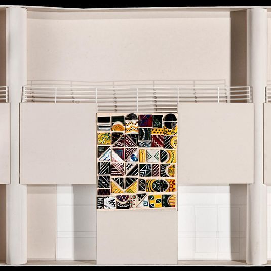 Maquette for "Tradition: For Romare Bearden and Jacob Lawrence" (for Joseph P. Addabbo Federal Building, Jamaica, New York)