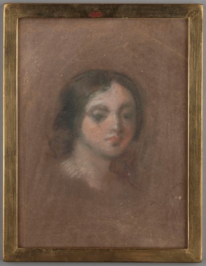 Portrait de femme (œuvre recto-verso)