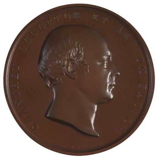 Sir Francis Leggatt Chantrey; James Watt (on reverse)