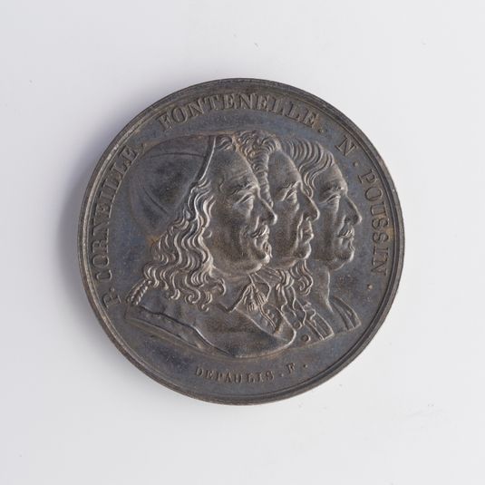Médaille de l'académie de Rouen, XIXe siècle