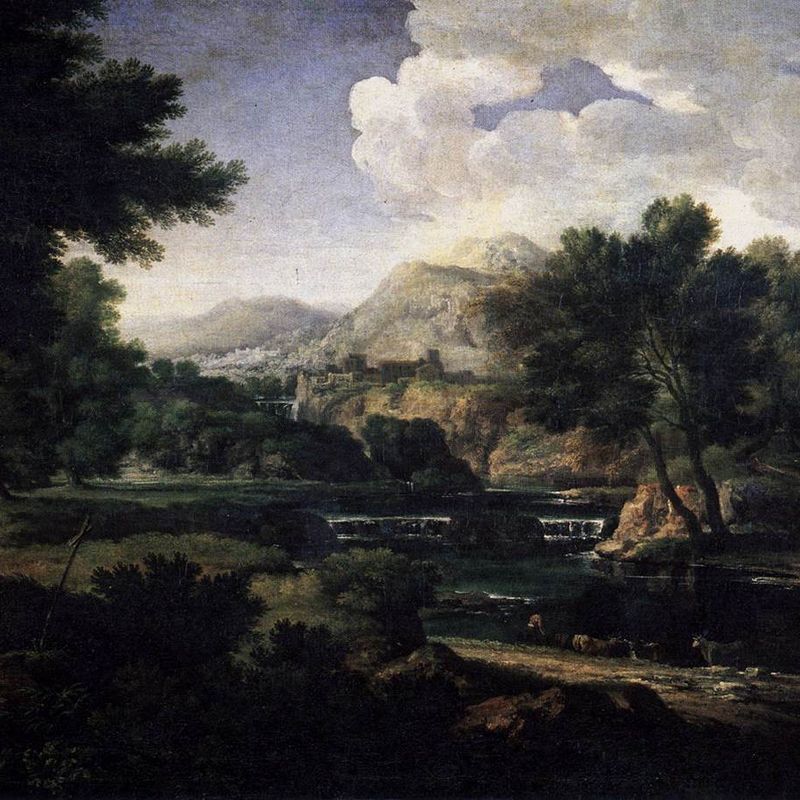 Landscape with Magdalen Worshipping the Cross