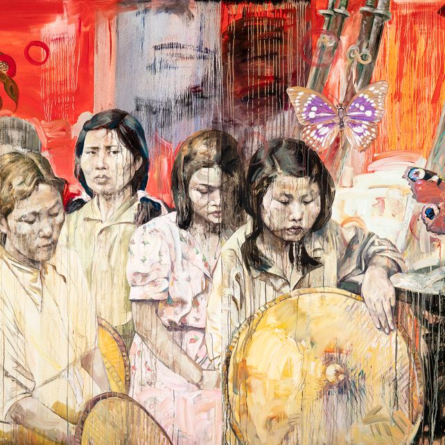 Tour: Hung Liu: Portraits of Promised Lands, 30 mins