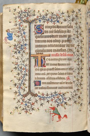 Hours of Charles the Noble, King of Navarre (1361-1425), fol. 316v, Text