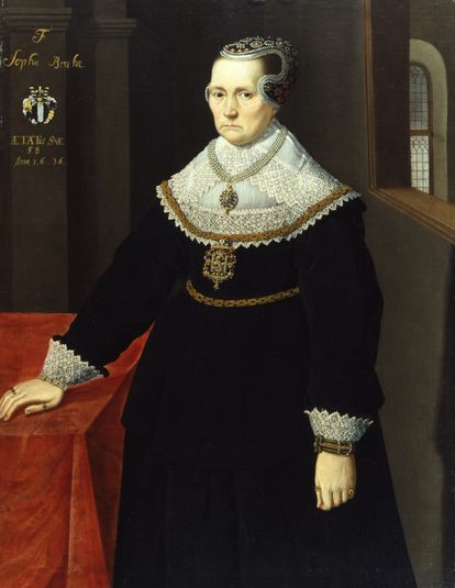 Sophie Brahe, 1578-1646, gift med Holger Rosenkrantz