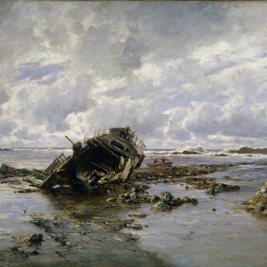 A Wrecked Boat
