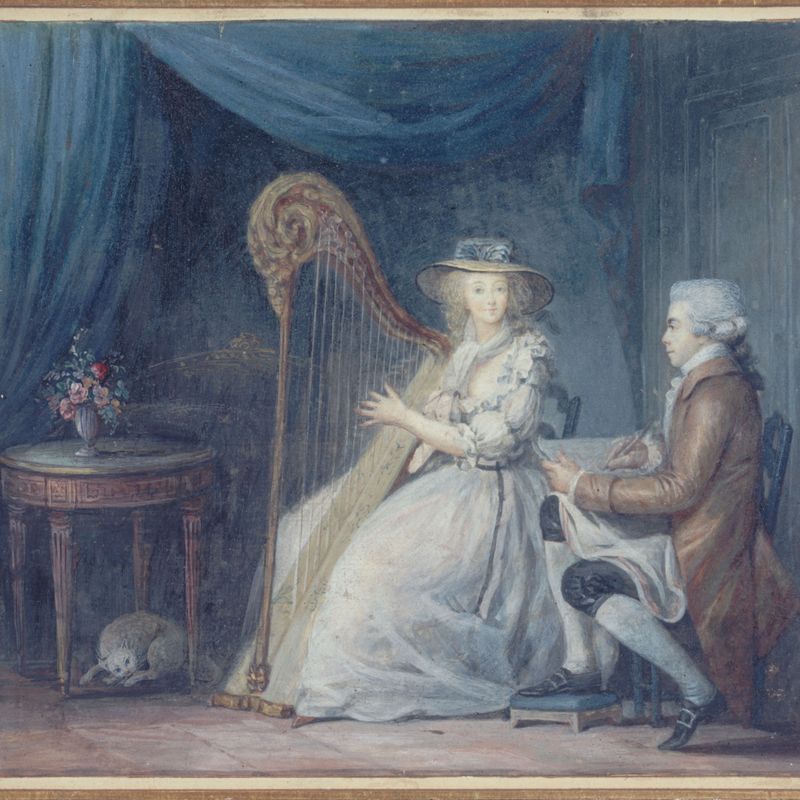 La Belle Harpiste