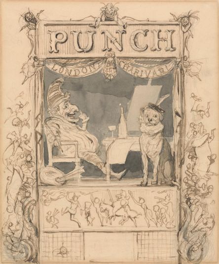 Design for the Title Page of Punch
