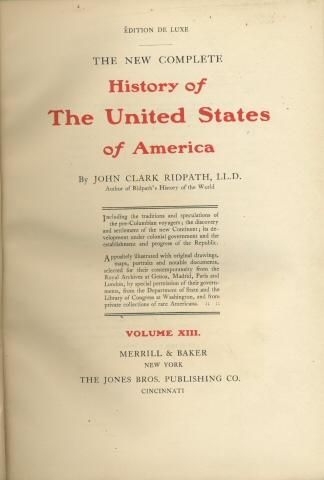 Complete History of The United States (6333.13)
