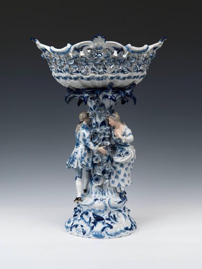 Meissen porcelain centrepiece