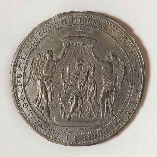Epreuve du nouveau sceau de l'Etat, septembre 1791