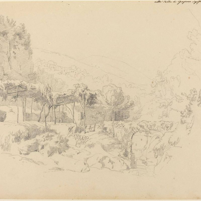 A Shady Arbor in the Valley of Gragnano