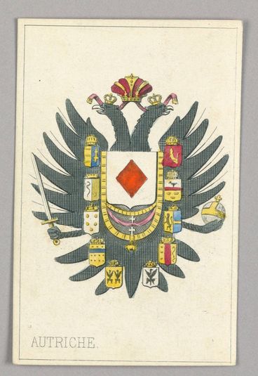 Austria, Ace of Diamonds from Set of "Jeu Imperial–Second Empire–Napoleon III" Playing Cards