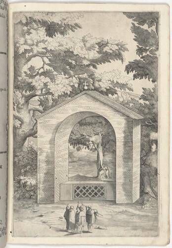 Chapel of the Spring in the Beech Tree (Cappella del faggio dell'acqua) [plate Q]