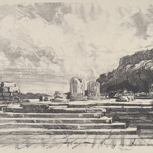 Eleusis, the Pavement of the Temple