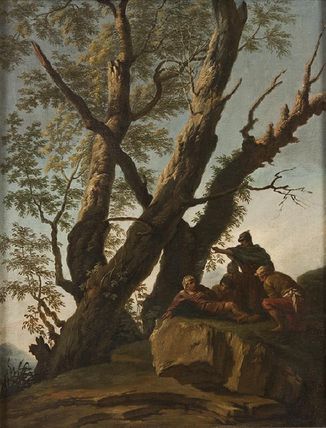 Landscape with Soldiers