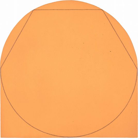 Model for Painting: Circle in and out of a Polygon II
