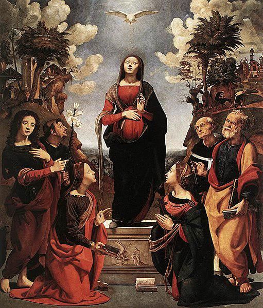 Immaculate Conception with Saints (Piero di Cosimo)