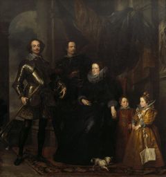 Sir Anthony van Dyck, The Lomellini Family, about 1625 - 1627