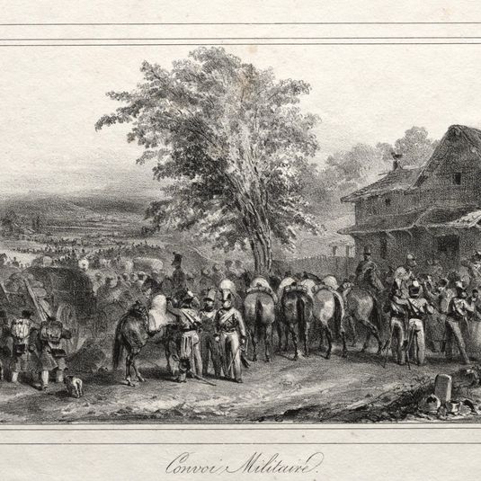 Album pour 1831:  Convoi militaire