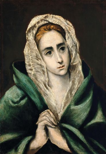 Virgen María - Mater dolorosa (El Greco, Tipo-II)