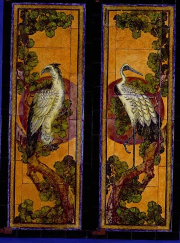 Pair of Tile Panels