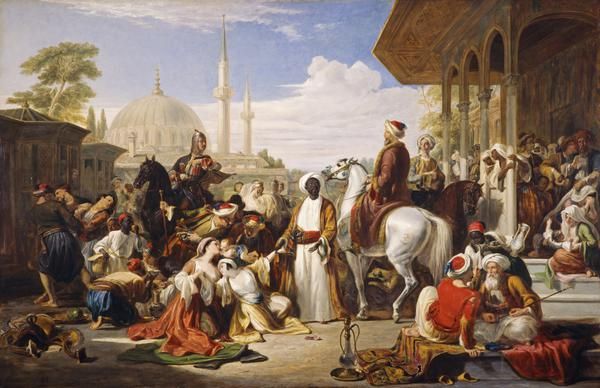 The Slave Market, Constantinople