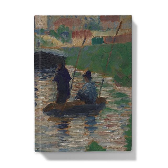 View of the Seine, Georges Seurat Hardback Journal Smartify Essentials