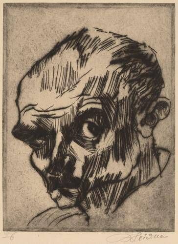 Self-Portrait (Ludwig Meidner VIII)