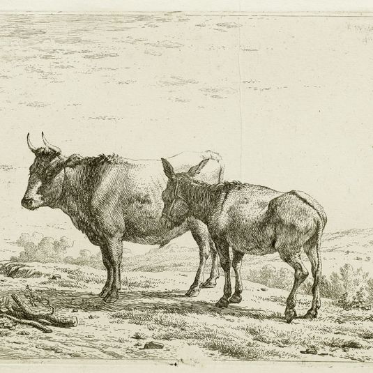 Le Boeuf et l'âne (Dutuit 26)