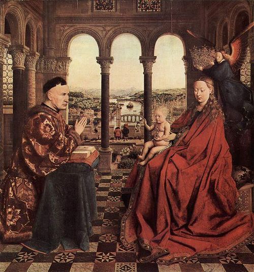The Virgin and Child with Chancellor Rolin