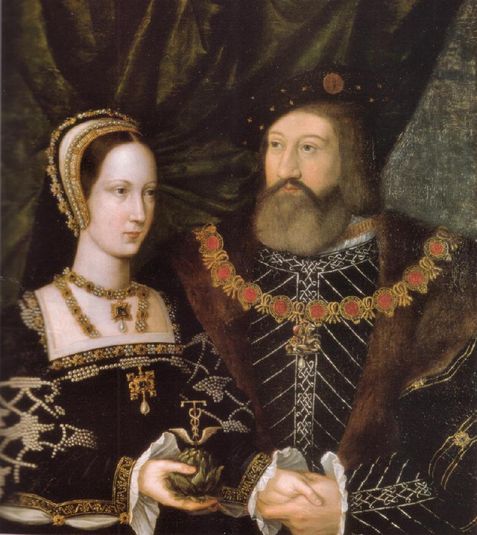 Princess Mary Tudor and Charles Brandon, duke of Suffolk