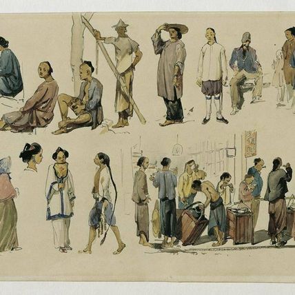 Study of Chinese Figures