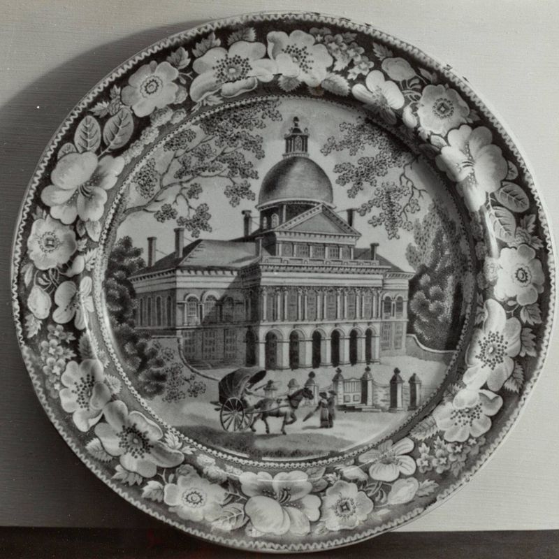 Plate - "State House, Boston"