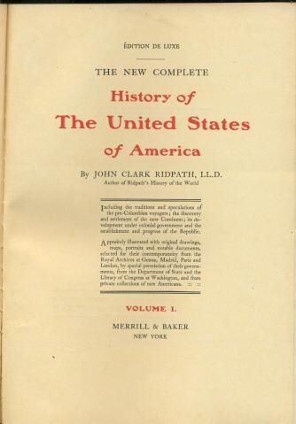Complete History of The United States (6333.1)