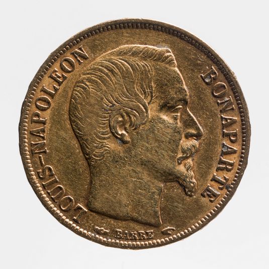 Pièce de 20 francs de Louis-Napoléon Bonaparte, 1852