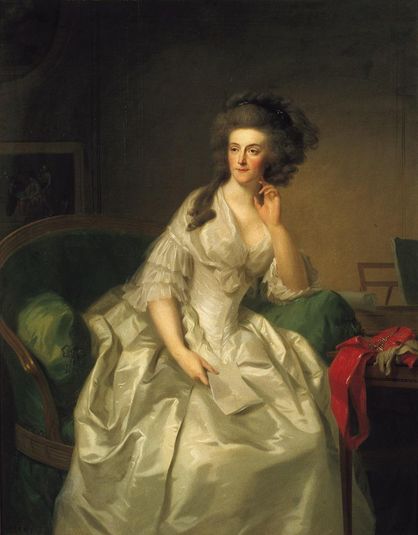 Portrait of Princess Frederika Sophia Wilhelmina (1751-1820)