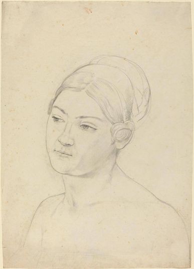Head of a Young Woman