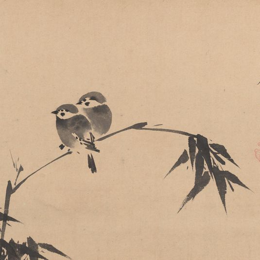 Bamboo and Sparrows